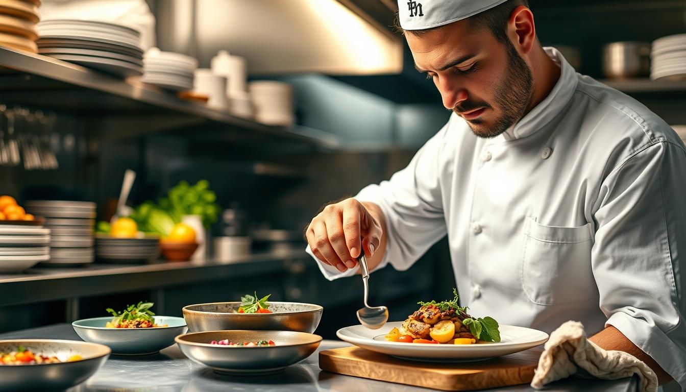 Seasonal meal prepared in a home kitchen