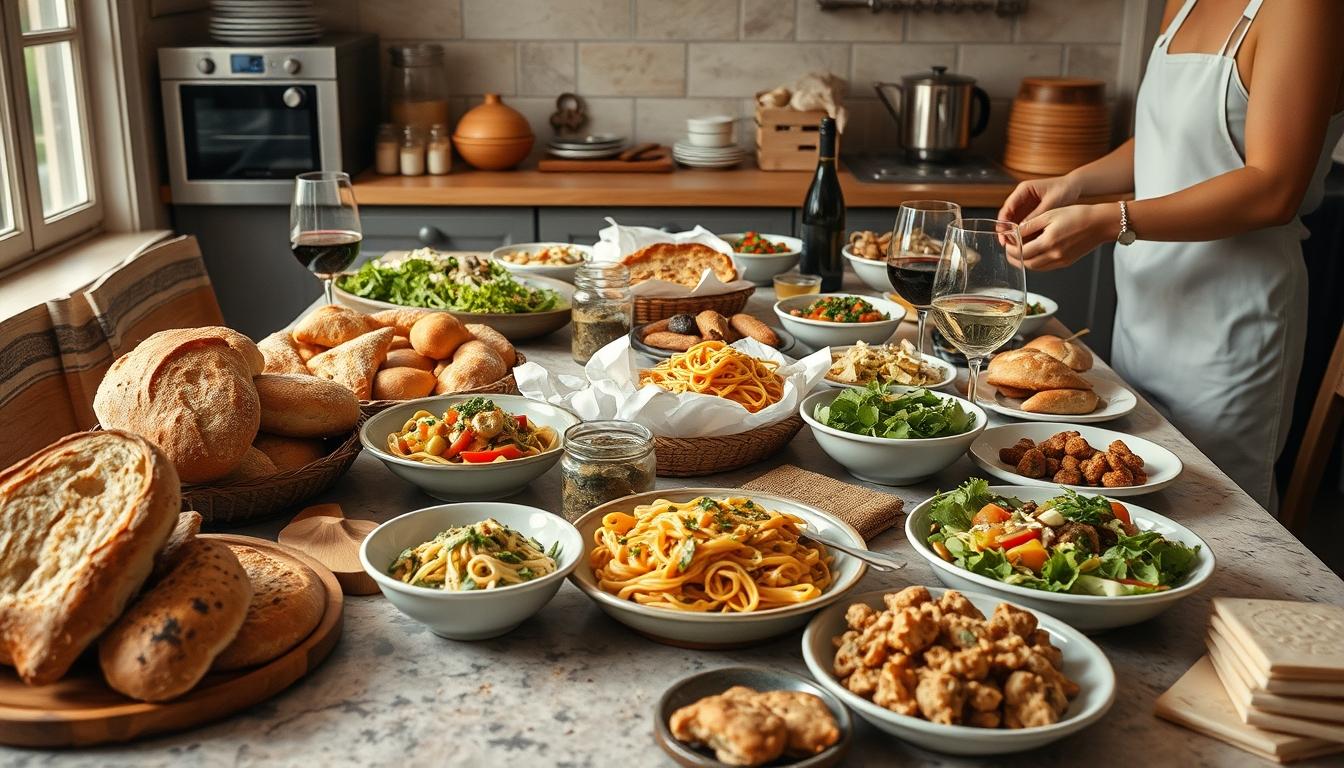 Quick weeknight meal preparation